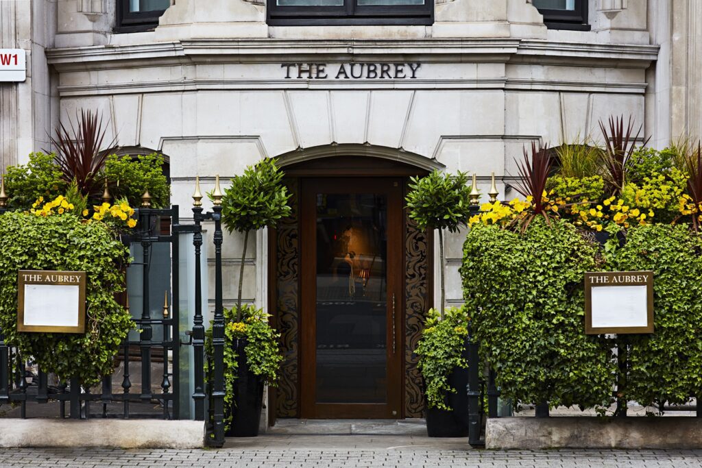 The Aubrey, knightsbridge restaurants