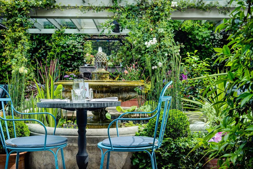 The Ivy Garden, one of London's prettiest restaurants